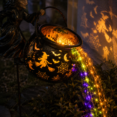 Halloween Witch Cauldron Garden Light🧙♀️