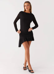 Juliana Mini Dress - Black