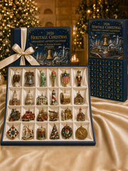 America 250th Anniversary Commemorative Edition: Traditional Nativity Scene And Christmas Countdown Calendar(2D Acrylic Flat)