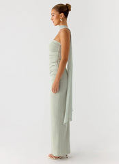Libra Maxi Dress - Pastel Sage
