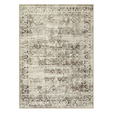 Margot Washable Vintage Distressed Beige Rug
