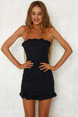 Broken Clocks Dress Navy