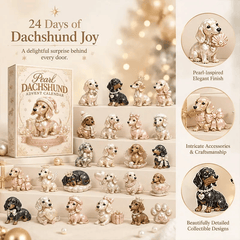 2026 Pearl Dachshund Christmas Advent Calendar