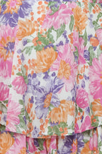 Fake Smile Romper Purple