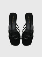 Goalie Heels Black