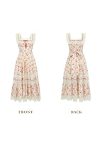 Red Garnet Corset Dress