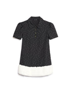 Waltz Fur Trim Mini Dress
