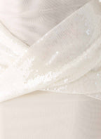 Over To You Sequin Maxi Dress - White