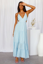 Girl Where Midi Dress Blue