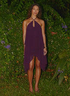 Dalenti Midi Dress - Plum