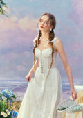 White Dream Tide Corset Dress