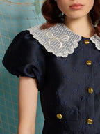 Buoy Jacquard Mini Dress