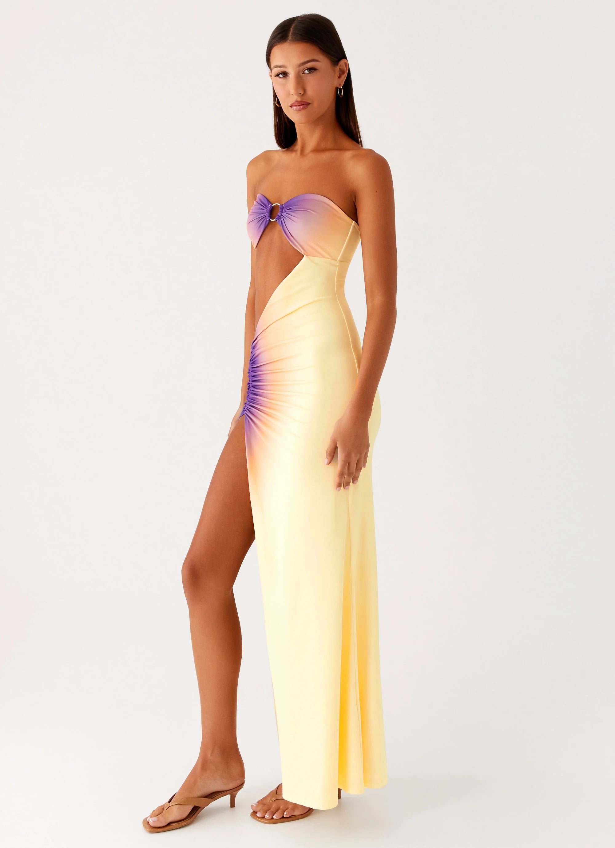 Ellisah Ombre Maxi Dress - Sunrise Ombre