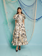 Carp Floral Maxi Dress