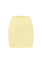 NORMANI LOW RISE SKIRT - BUTTER