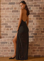 Island Muse Maxi Dress - Black