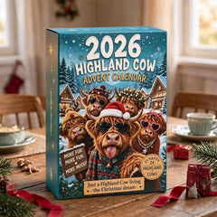2026 Highland Cow Advent Calendar Blind Box