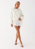 Costella Knit Sweater - Ivory