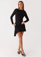 Juliana Mini Dress - Black