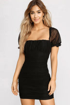 Romance In Ruffles Mini Dress