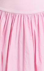 Cheyenne Maxi Dress - Strapless A Line Dress in Pink