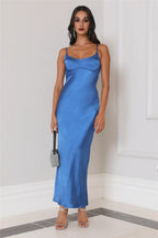 Feels Like Luxe Maxi Dress Blue