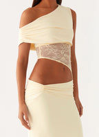 Love Motion Maxi Dress - Lemon
