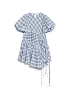 Frieze Jacquard Bow Dress