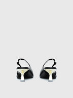 Billini Anaya Pointed Toe Heels Black / Gold