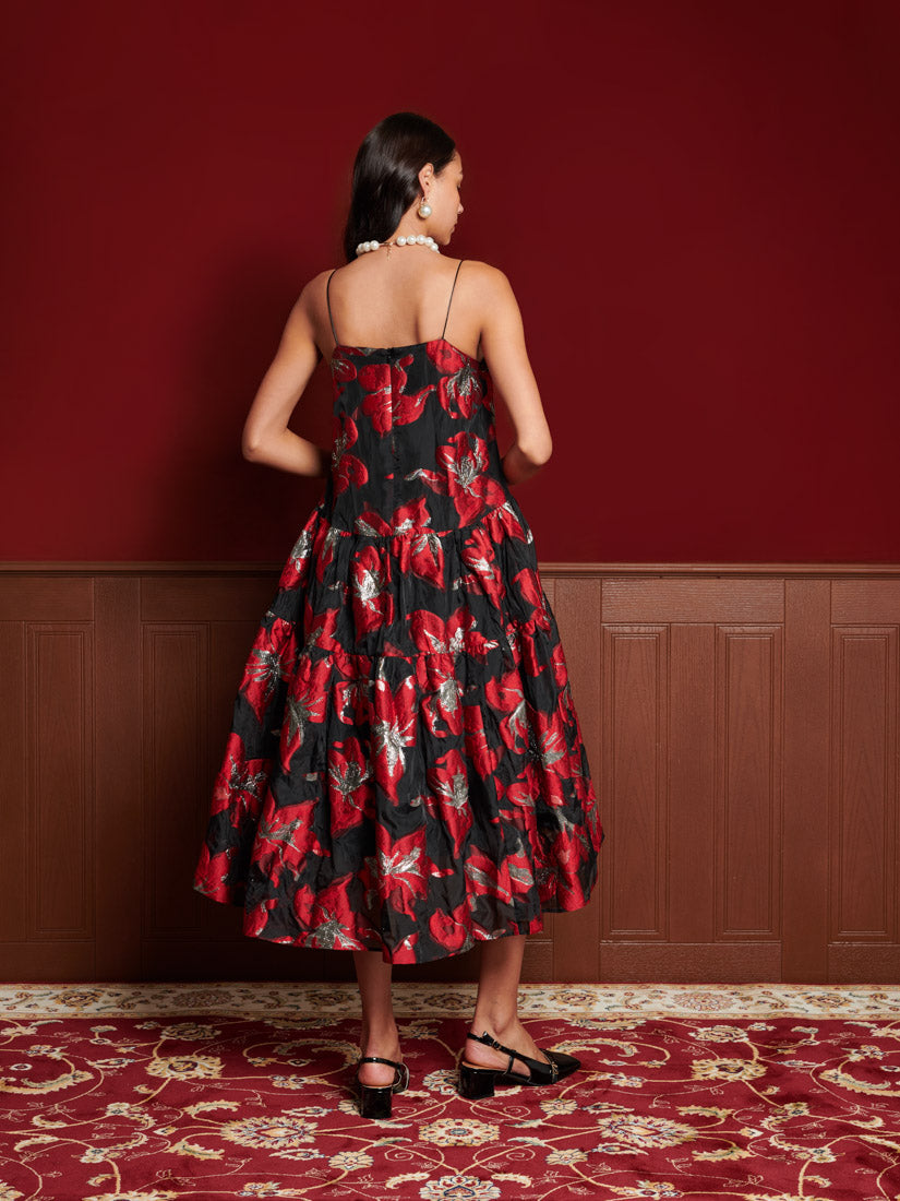 Budapest Jacquard Cami Dress
