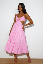 Loving Her Style Maxi Dress Pink