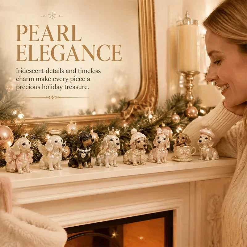 2026 Pearl Dachshund Christmas Advent Calendar