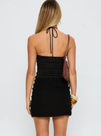 Tiramisu Mini Skirt Black
