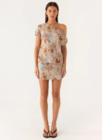 Cinema Mini Dress - Desert Blur