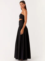 Lumen Maxi Dress - Black