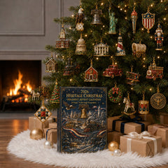 America 250th Anniversary Commemorative Edition: Traditional Nativity Scene And Christmas Countdown Calendar(2D Acrylic Flat)