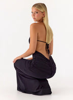 Fine By Me Maxi Dress - Black