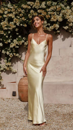 Gisella Maxi Dress - Yellow