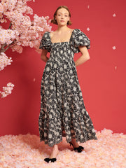 Flower Haze Midi Dress
