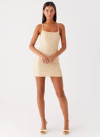 Danali Mini Dress - Yellow