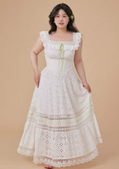 Curve & Plus Lime Soda Corset Dress