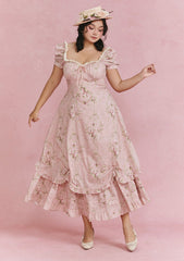 Curve & Plus Rosa Rubus Story Corset Dress