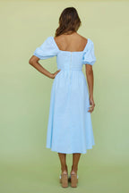 Delfino Maxi Dress Blue
