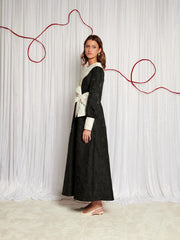 Daya Jacquard Maxi Dress