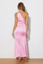 Silky Love Midi Dress Pink