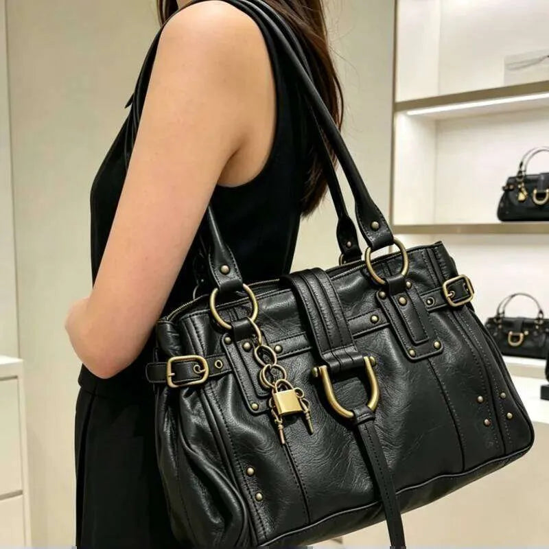 BDG Lock Shoulder Bag