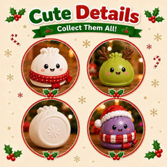 🎄 2026 Christmas Advent Calendar: Mini Dumpling Squishies, 24 Days of Squishy Stress Relief 🥟✨
