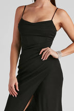 Tillie Formal Corset Crepe Dress