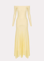 Maribel Maxi Dress - Yellow