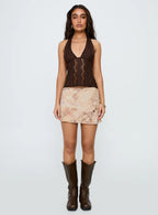 Feed The Soul Mini Skirt Multi